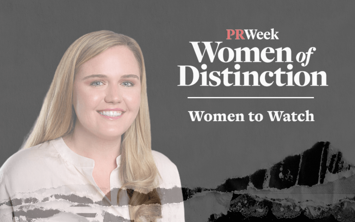 Bristol Jones, Sr. Director at Avenue Z, featured in PR Week’s Women to Watch