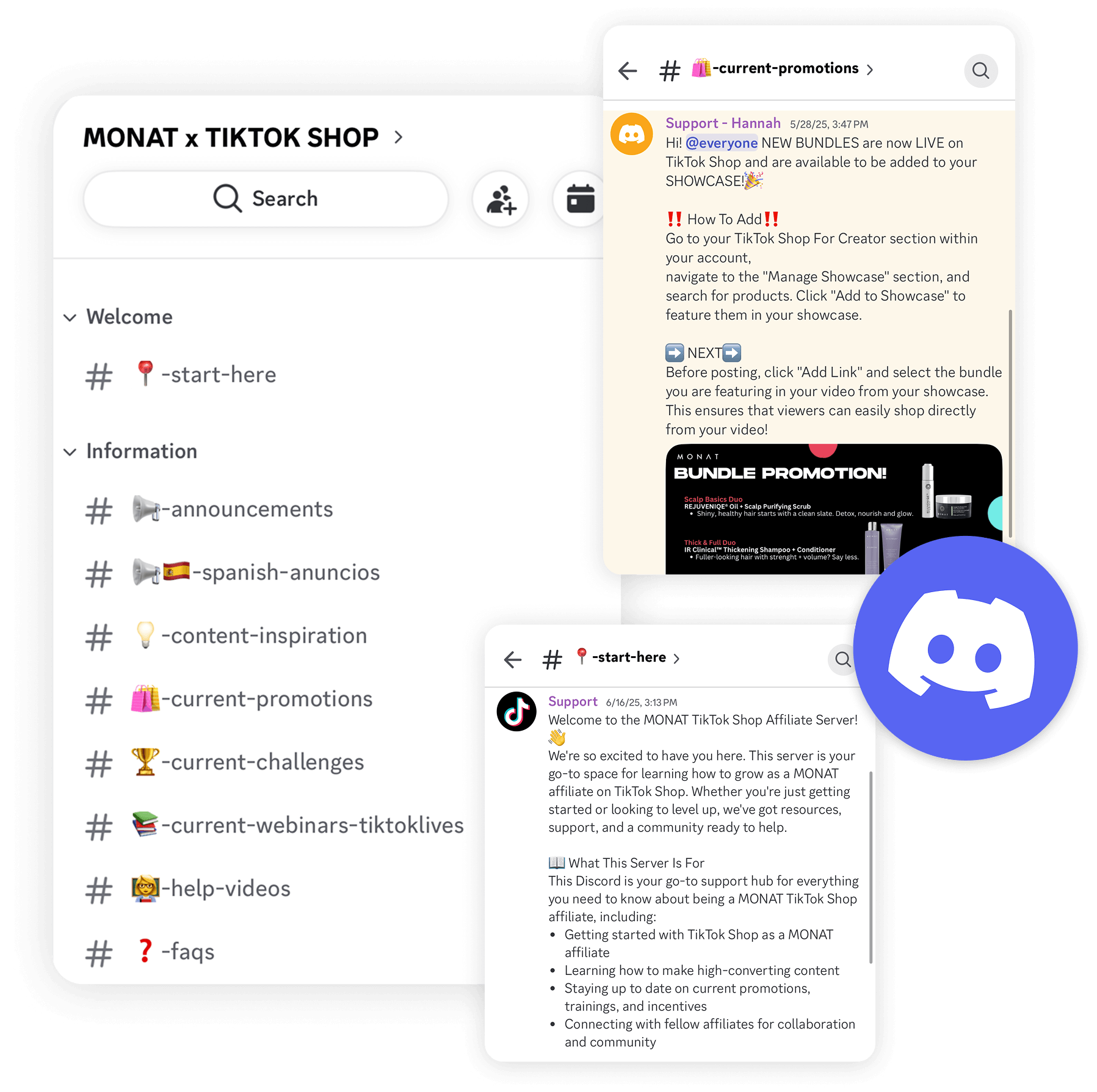 Discord Graphic Monat