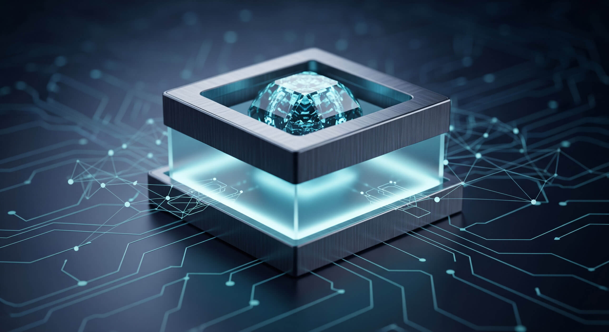 B2B Tech Concept: Sovereign AI Decentralized Node